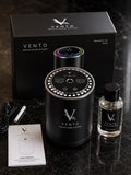 جهاز VENTO مع العلبة وزجاجة الزيت العطري وكابل الشحن